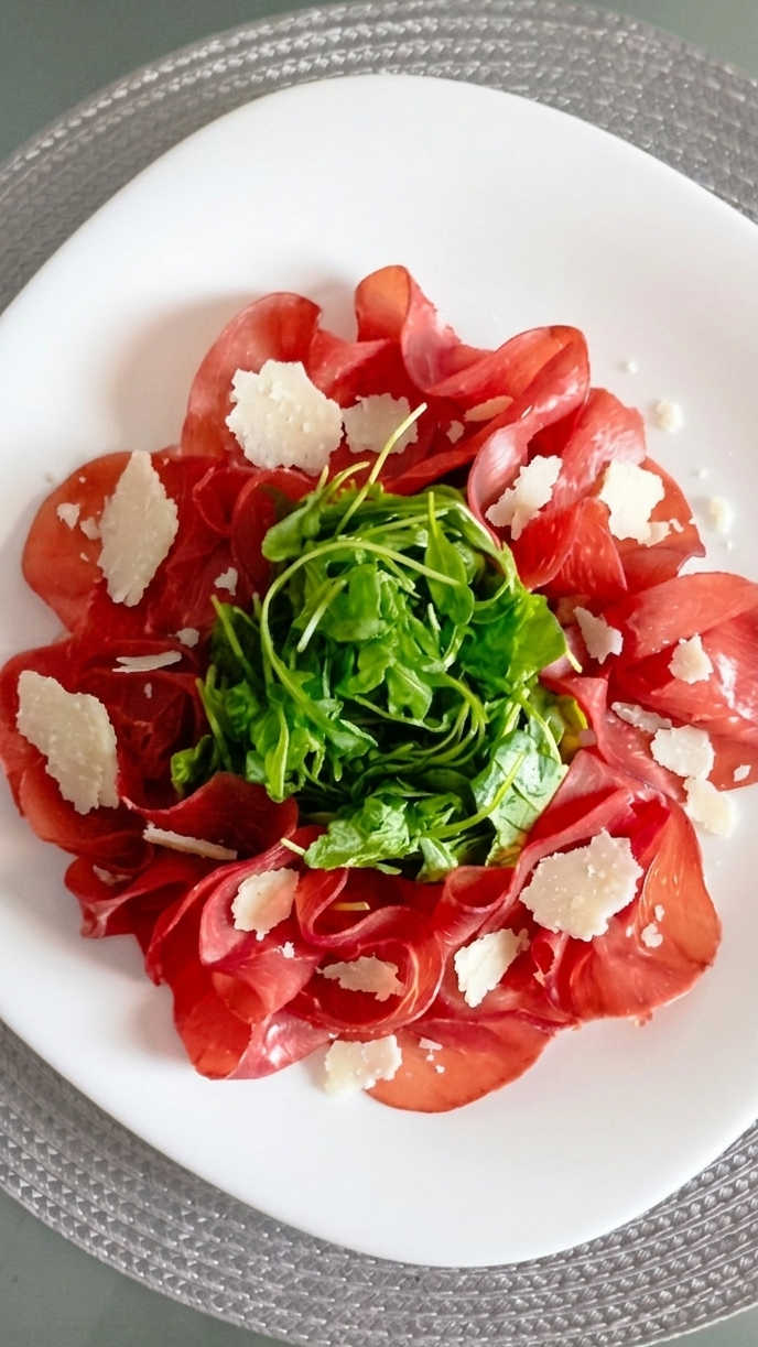 Bresaola & Arugula: A Northern Italian Symphony of Simplicity