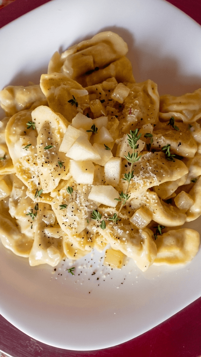 Taleggio and Pear Casoncelli: A Modern Twist on a Bergamo Classic