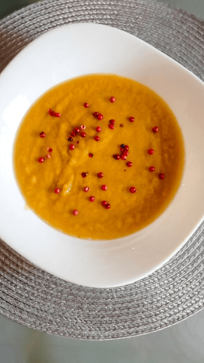 Silky Chilled Melon Soup with Pink Pepper — a Sophisticated Appetizer