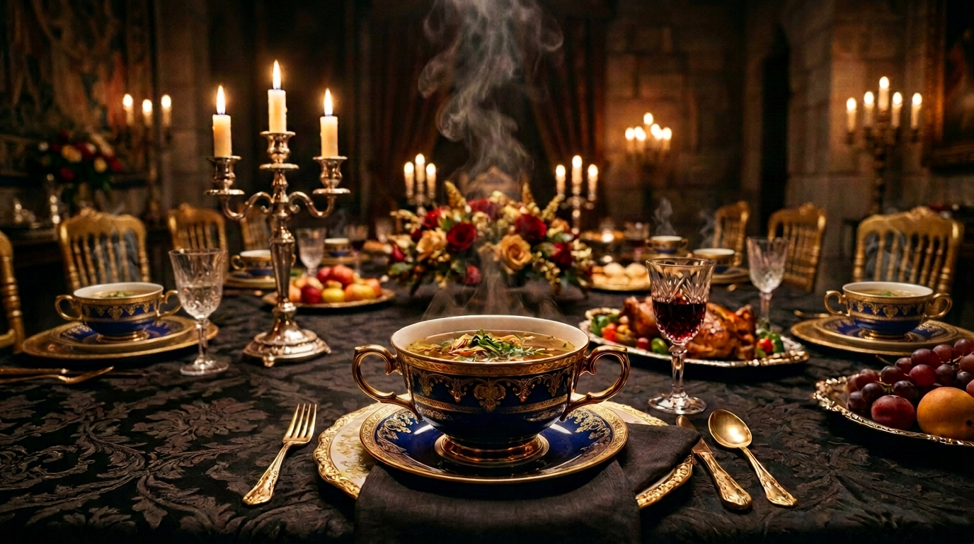 The Ritual of Consommé: Royal Elegance and The Art of The Nineteenth-Century Gala Dinner